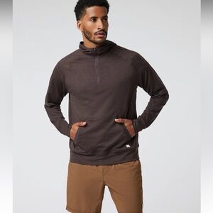 Vuori Men's Gray Hoodie